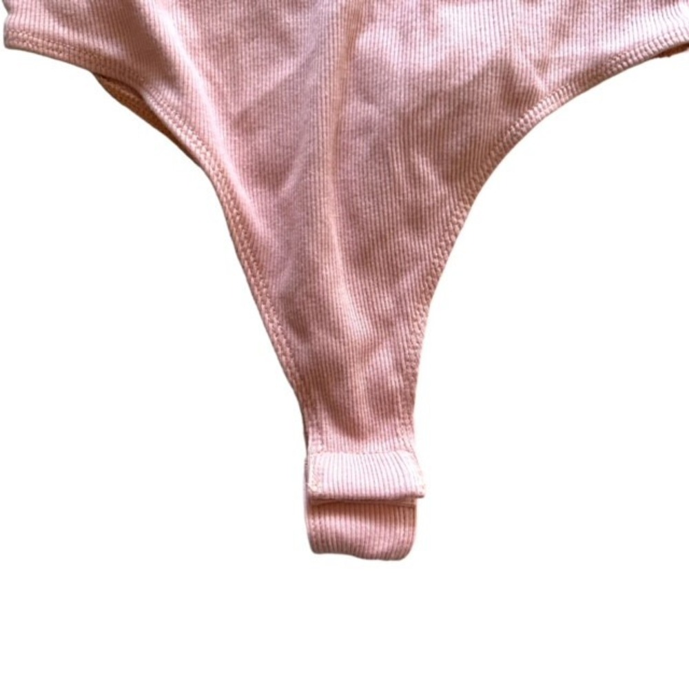 NWT! XS Bundle Lot Pink Ribbed‎ Wild Fable Bodysuit & XS Blue Xhiliration Bikini - Picture 3 of 5